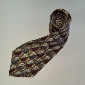 Bellagio Necktie Mens Tie‎ Handmade/Union Made in USA Silk Office Business